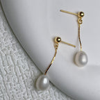 Sabine | Pearl Drop Earrings