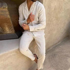 Westley | Timeless Long Sleeve and Fitted Trouser Set