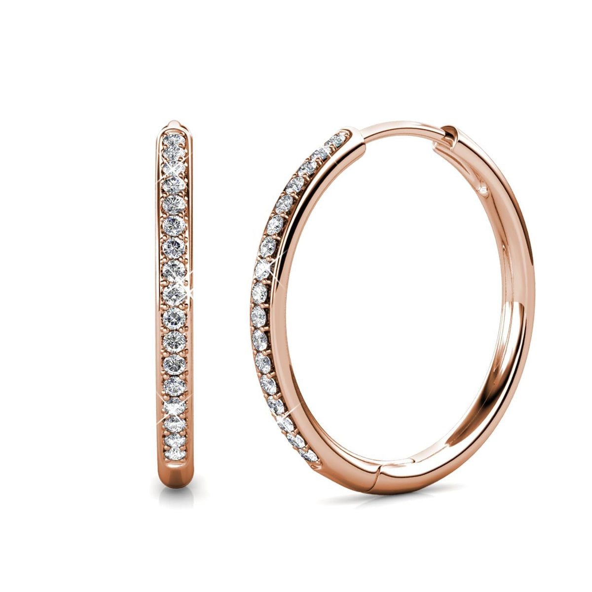Melisande | Gold Pavé Earrings