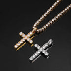 Mireille | Gold Cross Necklace