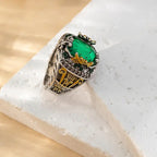 Maren | Emerald Vintage Ring