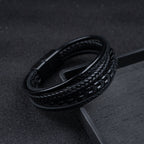 Felix | Braided Leather Viking Bracelet