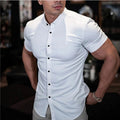 Gideon | Slim Fit Short Sleeve Shirt