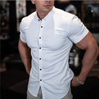 Gideon | Slim Fit Short Sleeve Shirt