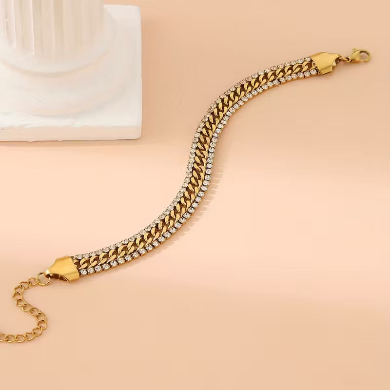 Linnea | Gold Chain Bracelet