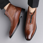 Belmar | Premium High Cut Ostrich Shoes