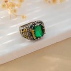 Maren | Emerald Vintage Ring