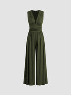 Celestine | Chic Sleeveless Wide-Leg Jumpsuit