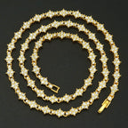 Camilla | Gold Tennis Necklace