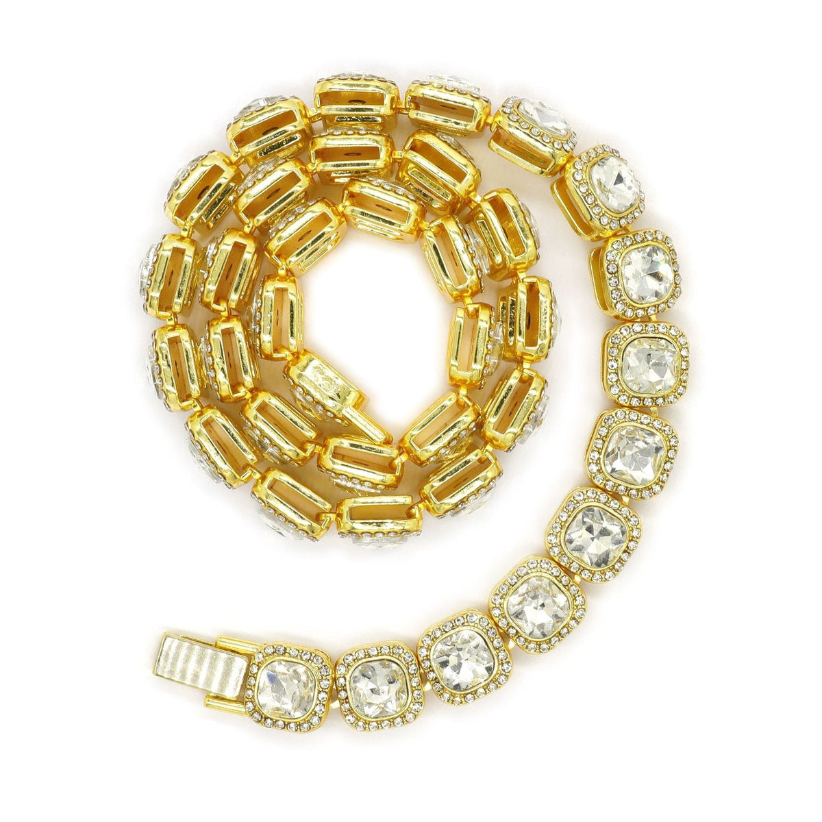 Beatrix | Victoria Square Tennis Necklace