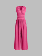 Celestine | Chic Sleeveless Wide-Leg Jumpsuit
