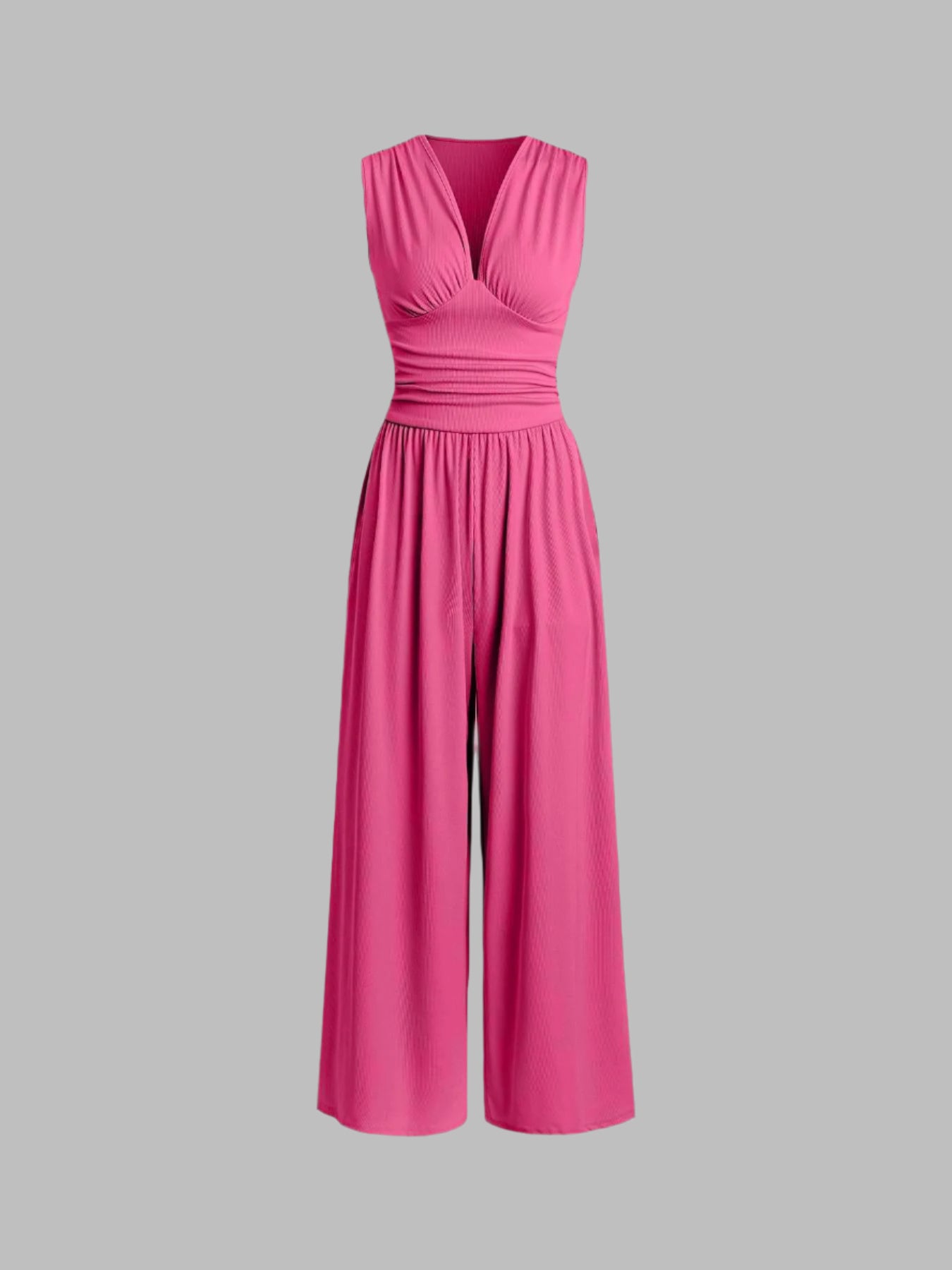 Celestine | Chic Sleeveless Wide-Leg Jumpsuit