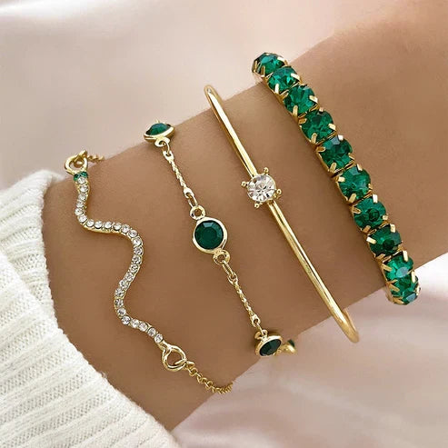 Sorina | Layered Bracelet Set