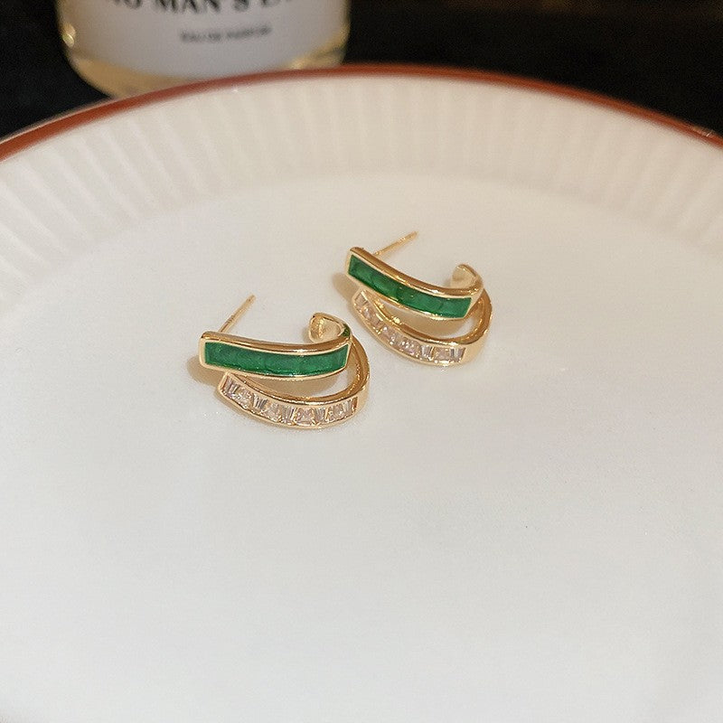 Chloé Foliage Earrings | Gold
