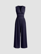 Celestine | Chic Sleeveless Wide-Leg Jumpsuit
