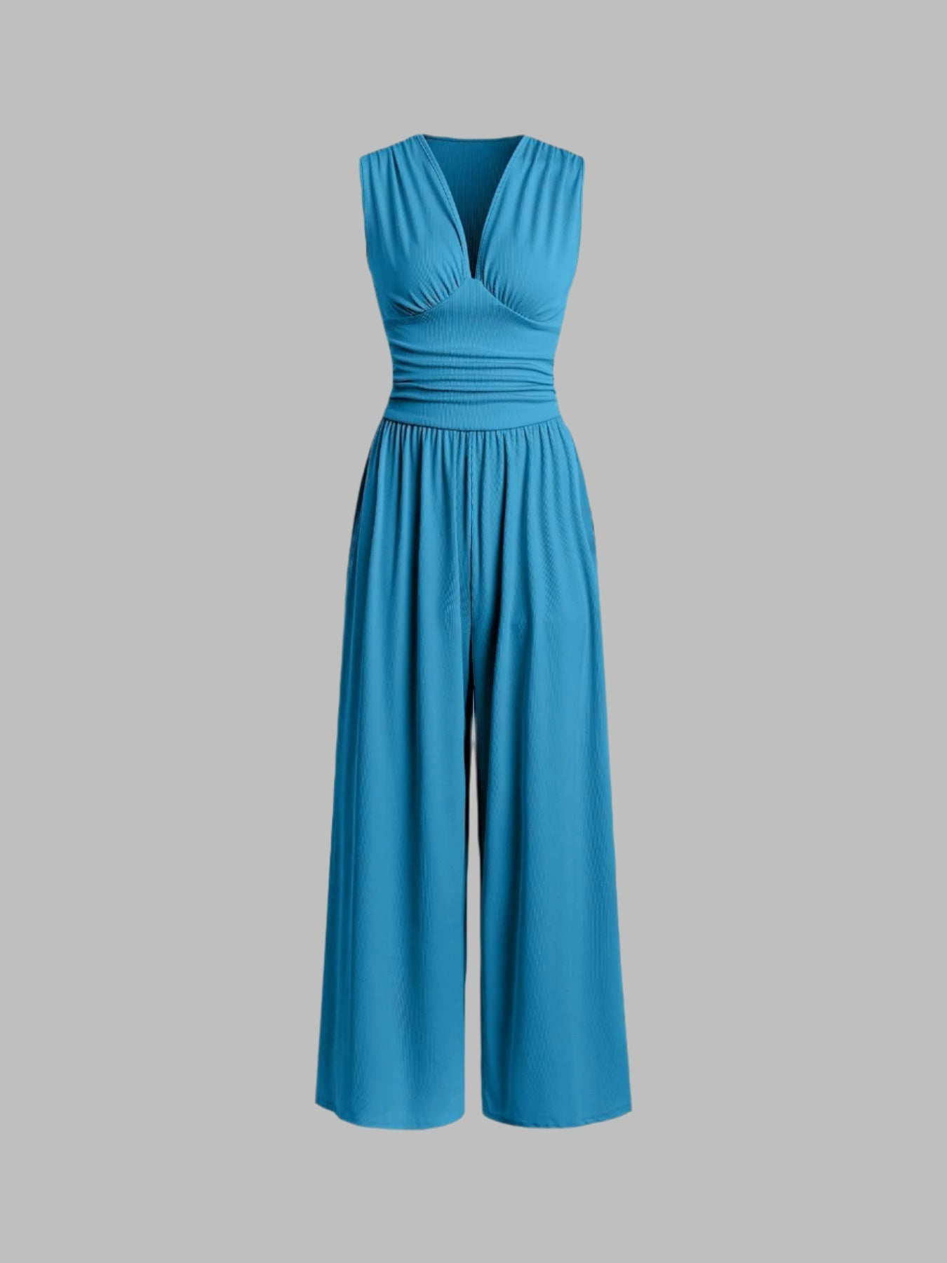 Celestine | Chic Sleeveless Wide-Leg Jumpsuit