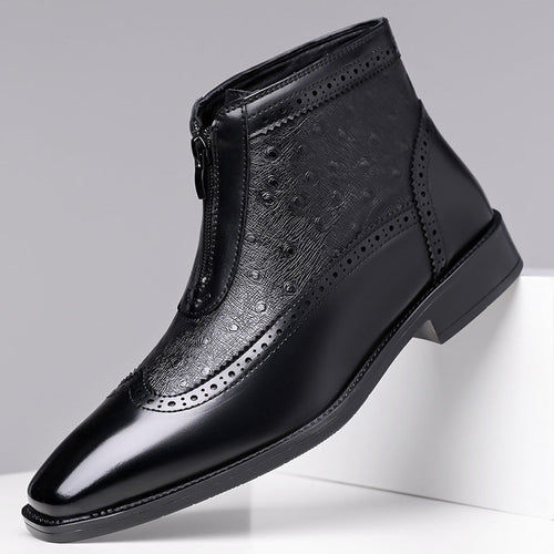 Belmar | Premium High Cut Ostrich Shoes
