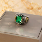 Maren | Emerald Vintage Ring