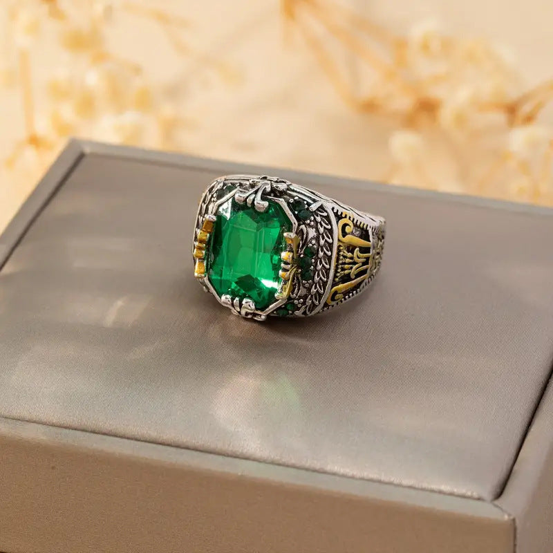 Maren | Emerald Vintage Ring