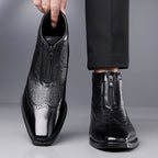 Belmar | Premium High Cut Ostrich Shoes