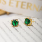 Calista | Gold Drop Earrings