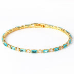 Ombeline | Gold Turquoise Bracelet