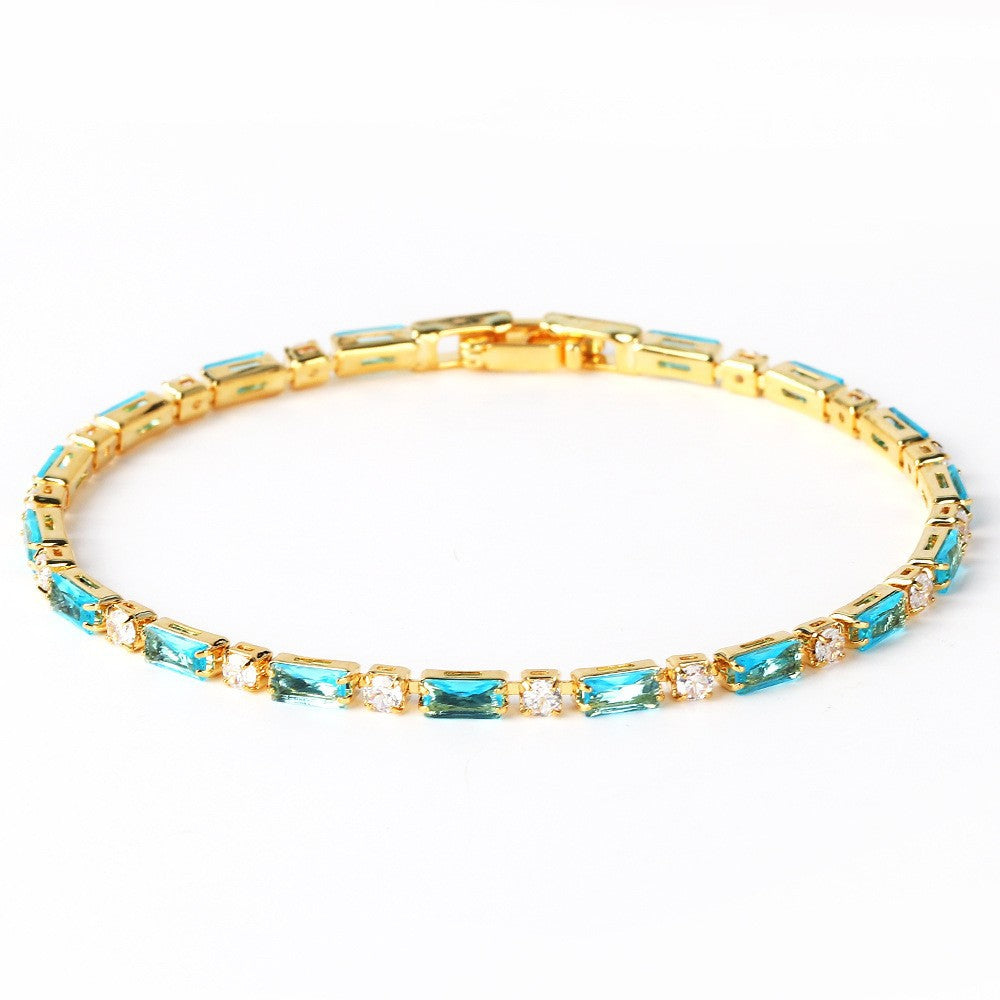 Ombeline | Gold Turquoise Bracelet