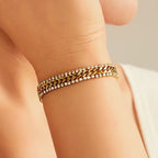 Linnea | Gold Chain Bracelet
