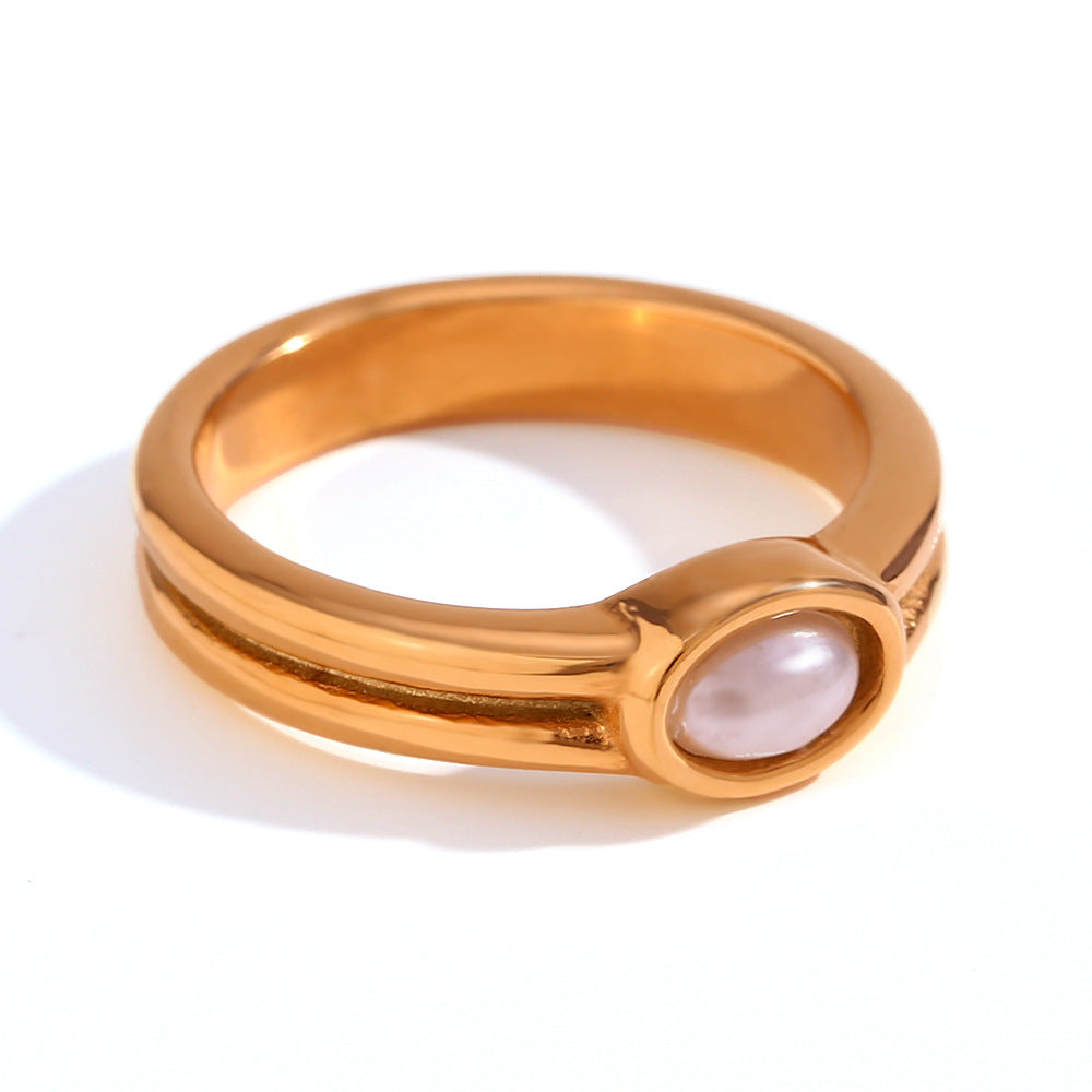 Liora | Lunara Pearl Ring