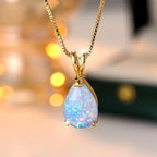 Nova | Opal Teardrop Necklace