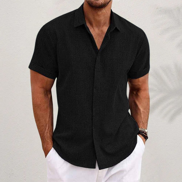 Garrick | Classic Collared Button Shirt