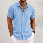 Garrick | Classic Collared Button Shirt