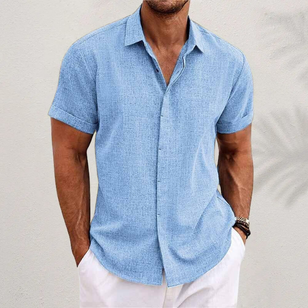 Garrick | Classic Collared Button Shirt