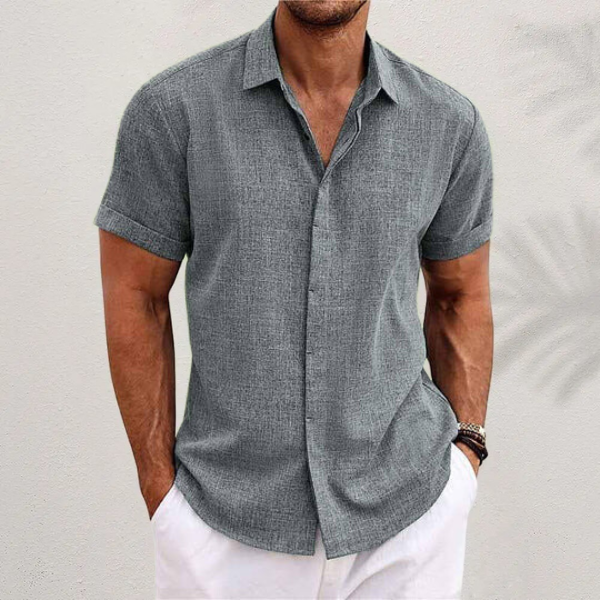 Garrick | Classic Collared Button Shirt