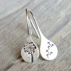Flora | Dandelion Leaf Earrings