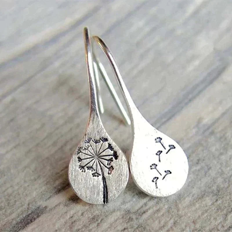 Flora | Dandelion Leaf Earrings