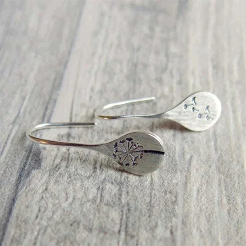 Flora | Dandelion Leaf Earrings