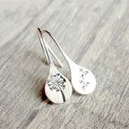 Flora | Dandelion Leaf Earrings