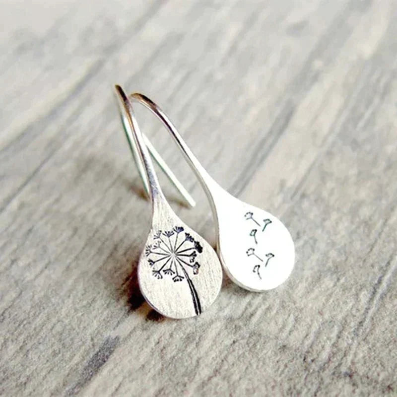 Flora | Dandelion Leaf Earrings