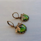 Dragonfly Globe | Drop Earrings