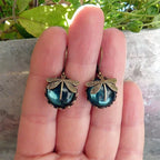 Dragonfly Globe | Drop Earrings