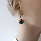 Dragonfly Globe | Drop Earrings