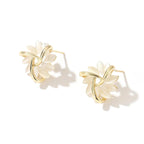 Opal Flower Studs | Elegant Sparkle