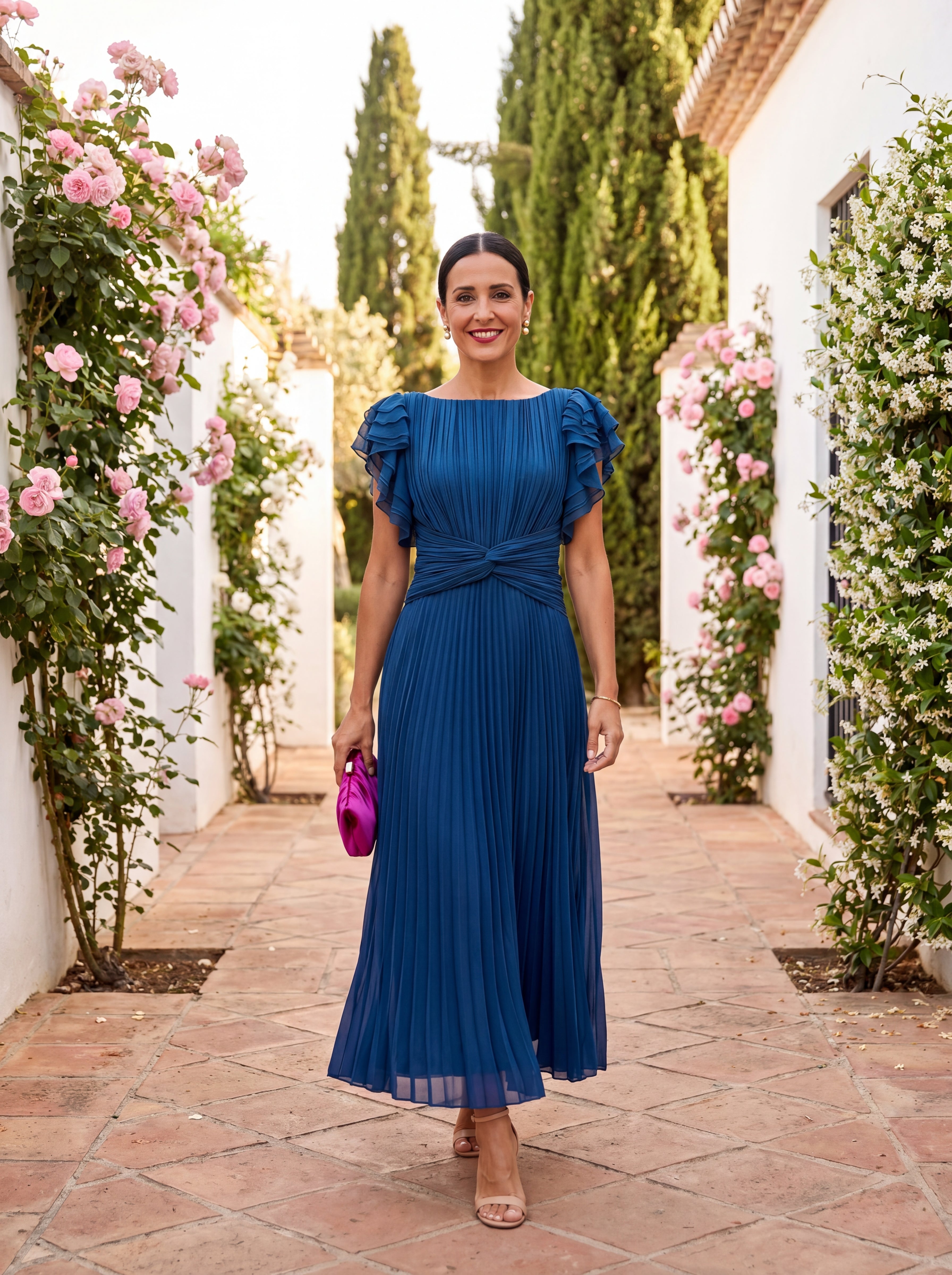 Estelle | Dress with Elegant Fall