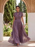 Skylar | Long Dress in Luxurious Fabric Unmatched Elegance