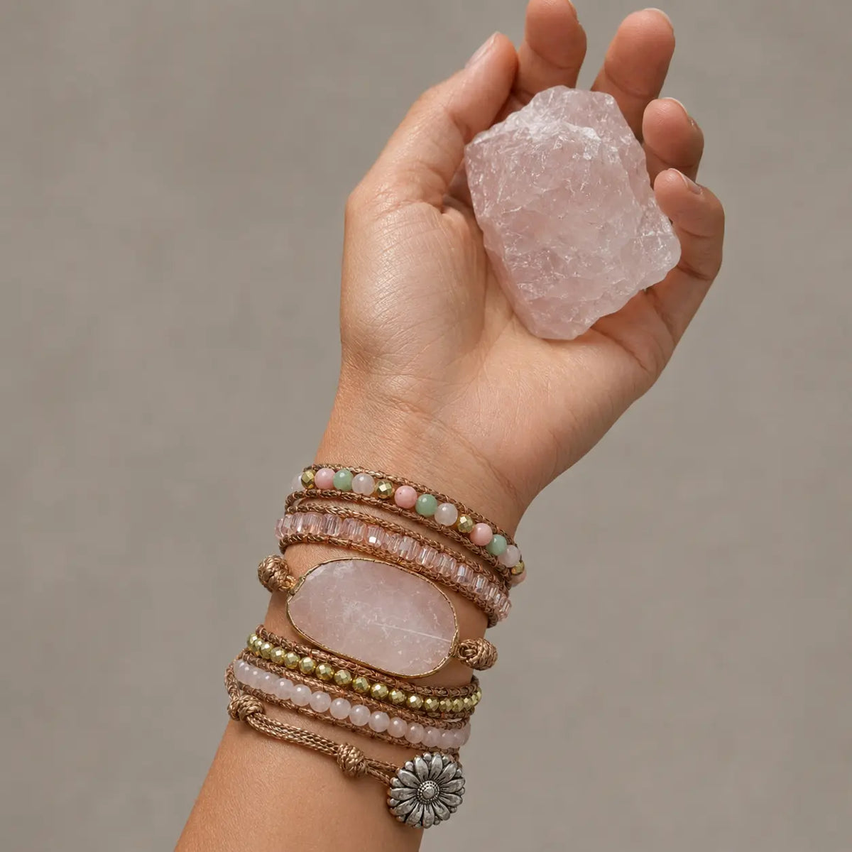 Aurora | Rose Quartz Bracelet