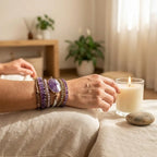 Amista | Amethyst & Hematite Bracelet