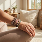 Lysara | Rhodonite & Hematite Bracelet