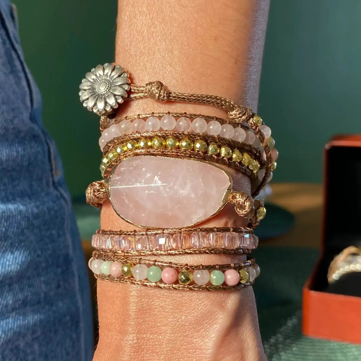 Aurora | Rose Quartz Bracelet