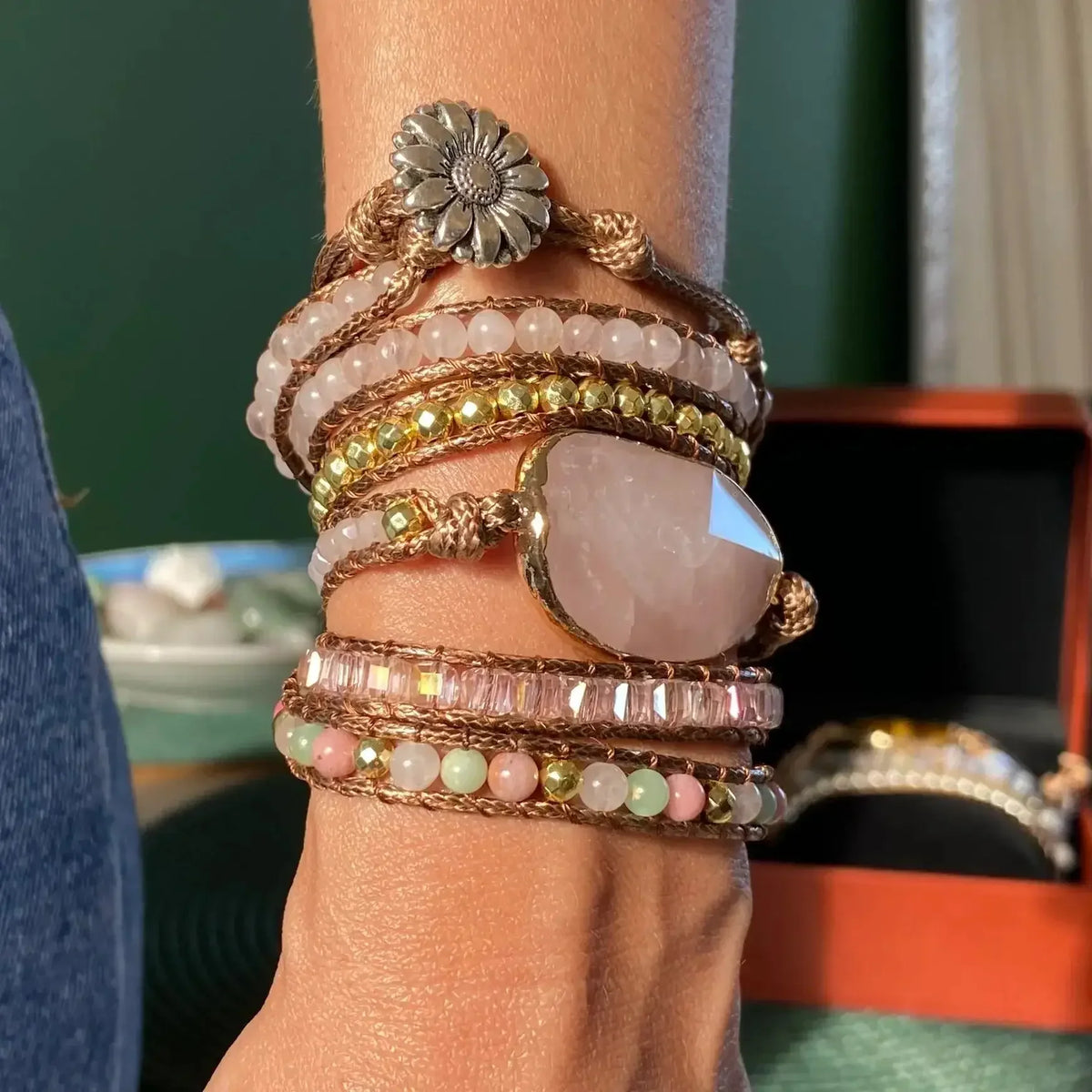 Aurora | Rose Quartz Bracelet